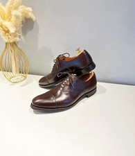 Church's 'Dubai' Custom Grade Oxford Brown Calf Leather Shoes UK11 G Last 136 