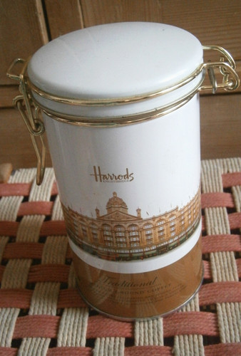 Harrods coffee tin - /, tea