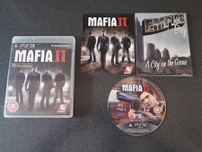Mafia II (2) PS3 PlayStation 3 Classic Crime Action Shooter Inc. Manual & Map