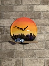 Ford Escort Mk1 Wall Clock Rally Car Wall Art Vintage Retro Classic Man Cave Bar