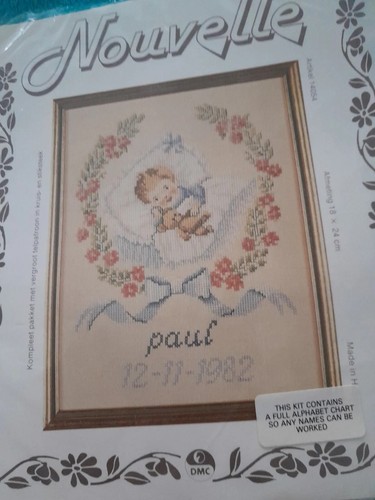 Nouvelle cross stitch kit - nouvelle,