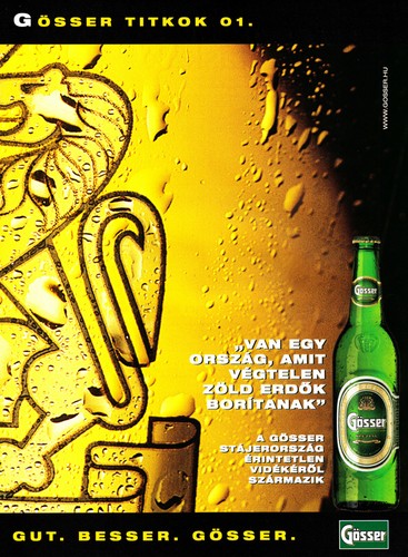 Gosser beer rare out of - rare,