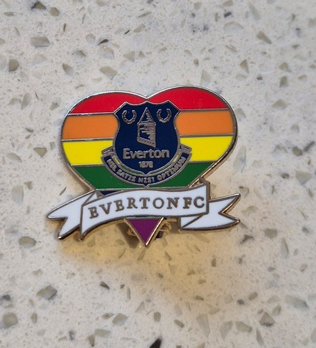 Everton rainbow heart - everton,