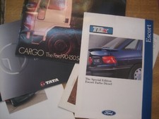 Ford and other Van/Lorry sales leaflets.