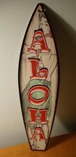 Aloha hula dancer - aloha, surfboard