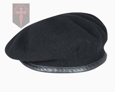 NEW High Quality Black British Army Beret - All Sizes - ( RTR , Dragoons )