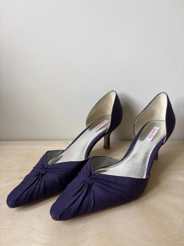 Jacques vert purple - purple, pointed