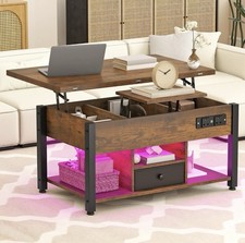 Rustic 4-in-1 Lift-Top