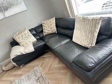 Dark Luxe Brown Leather Corner