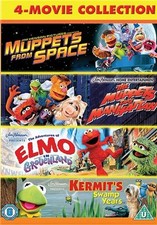The Muppets Movie Collection Kids Childrens DVD Boxset 4 Disc Box Set