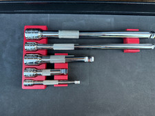 Halfords Advanced Socket Extension Holder | Toolbox Organiser | Mechanic Gift