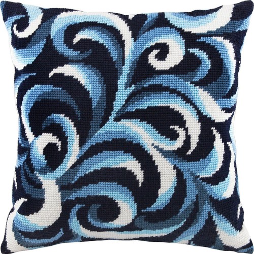 Needlepoint pillow diy - needlepoint,
