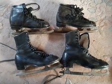 2 pairs of vintage leather Ice