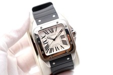 Cartier Santos 2656 Large Automatic 38mm Steel Special Edt. Men’s Watch