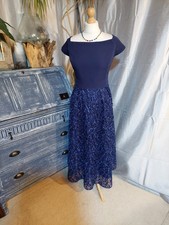 Coast elegant blue tape lace Dress Size 18 – Wedding / Party / Evening / Formal