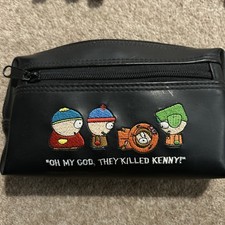 South Park Black Embroidered