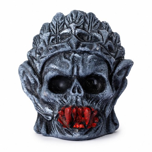 Ceramic skull whistle aztec - whistle,