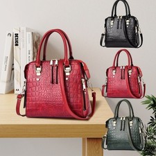 Faux Leather Tote Bag