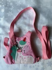Aomig Baby Walking Reins Toddler Safety Harness Pink Pony