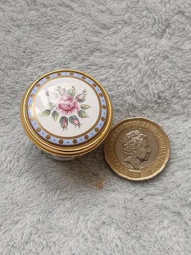Spode enamel miniature - spode, pill