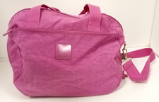 Tripp Holdall Weekend Bag Pink Travel Pockets Strap
