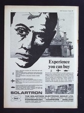 Original 1966 Advert Solartron