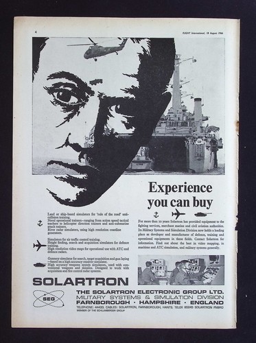Original 1966 advert solartron - original,