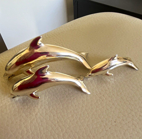 Silver saturno dolphin - dolphin, trio