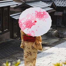  Vintage Parasol Retro Silk