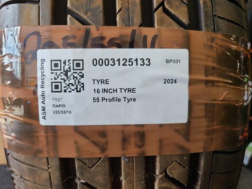 Inch tyre 255 16 rapid - tyre, 255/55/16