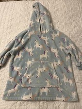 M&S Kids Blue Oodie Age 7-8