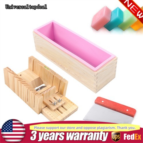 Soap cutter set wood molds - cutter,