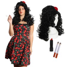 Amy winehouse costume - winehouse, wig