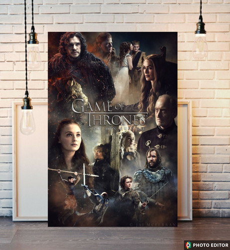 Game thrones canvas print - of,