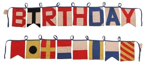Nautical signal birthday - nautical,