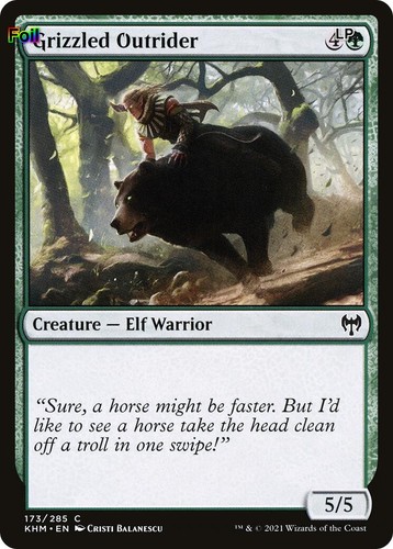 Grizzled outrider foil - -, lp