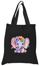 Elephant Cotton Tote Bag | Eco