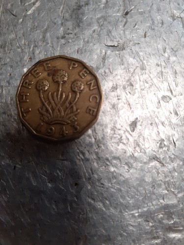 Rare 1943 brass king george - rare,