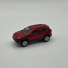 Matchbox MBX Explorers Red Jeep Cherokee Trailhawk 1:64 Scale Diecast b3