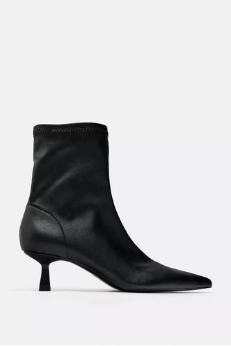Zara women kitten heel - zara, ankle