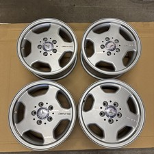 4 X Mercedes W202 C-Class AMG II Monoblock 15” Alloy Wheel ET37 7J Refurbished