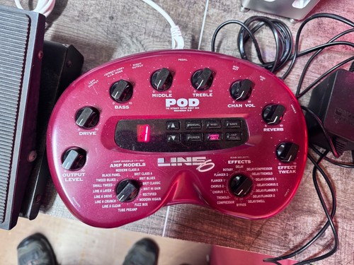 Line pod guitar effects - line,