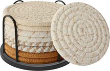 4.3 Inch Cotton Woven Coasters