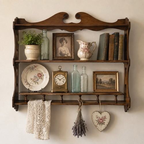 Vintage butler 327 wood - wood, wall