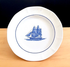 AMERICAN CLIPPER FLYING CLOUD 1851 WEDGWOOD GEORGETOWN SHIP DINNER PLATE