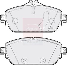 Brake pads set fits - set,