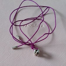Pandora Purple Cord Lariat