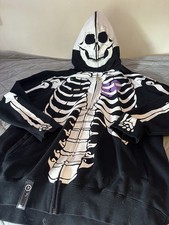 Vintage 2006 Lifted Research Group LRG Dead Serious Hoodie Black Size 2XL Y2K 