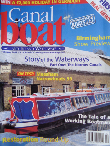 Canal boat measham - canal,