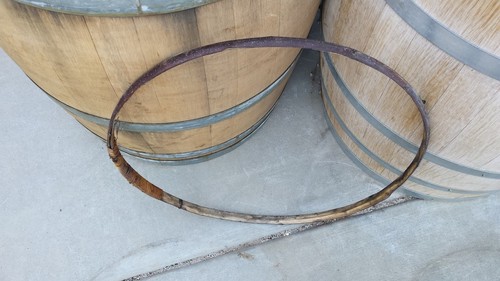 Used wine barrel willow hoop - barrel,
